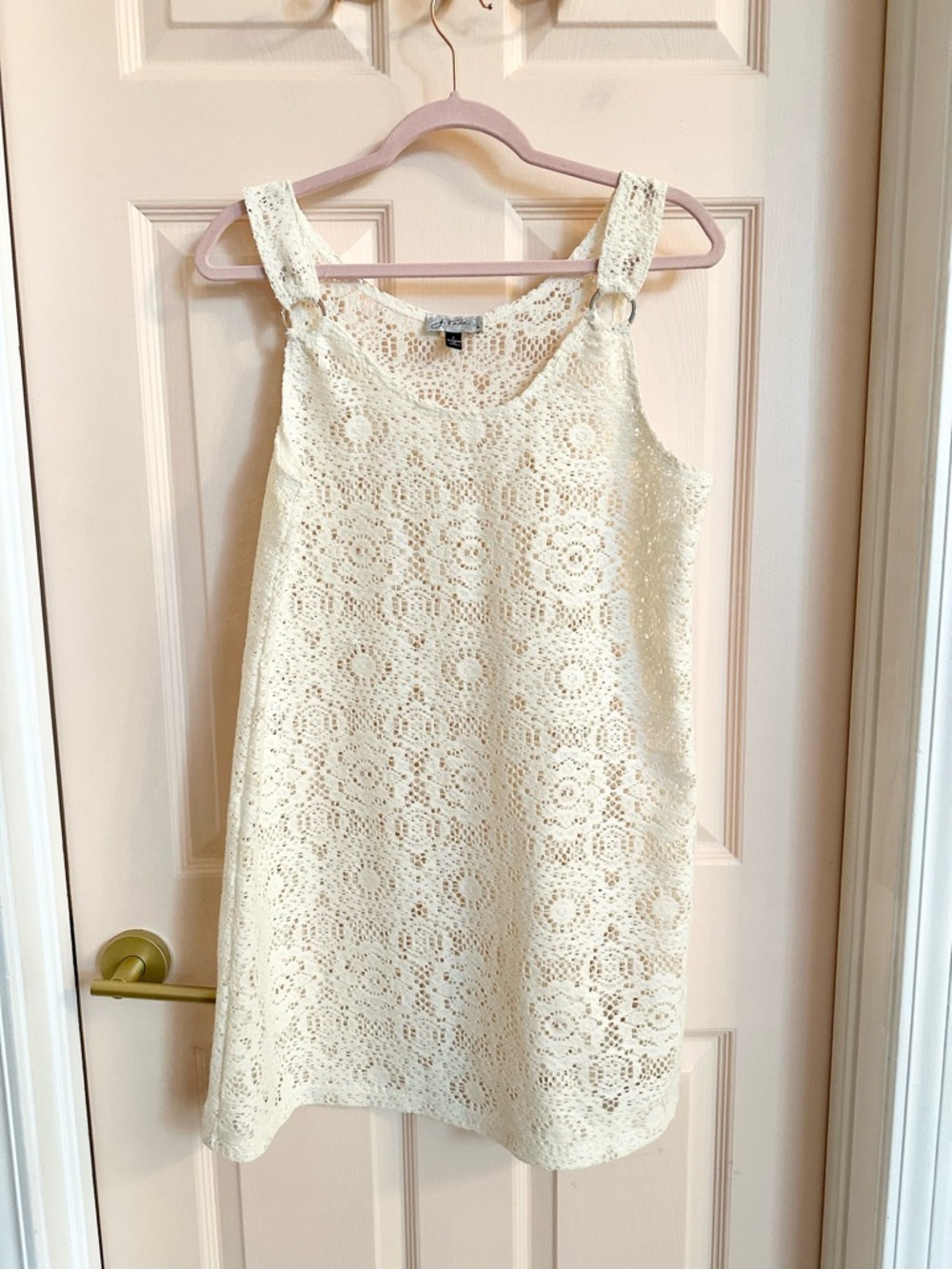 Cream j valdi swim cover up